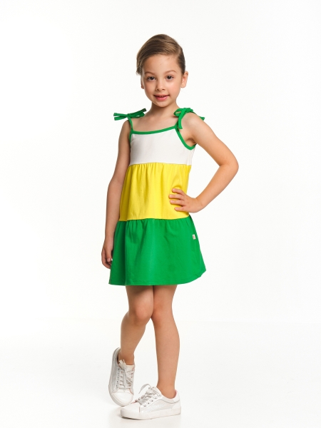 Сарафан для девочек Mini Maxi, модель 0819, цвет салатовый - Сарафаны для девочек