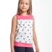 Футболка для девочек Mini Maxi, модель 3231, цвет коралловый