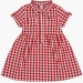 Платье для девочек Mini Maxi, модель 6329, цвет красный/клетка
