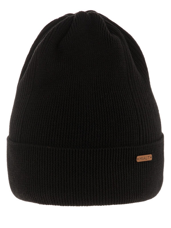 Шапка для мальчика Движение, Миалт черный, весна-осень - Шапки весна-осень