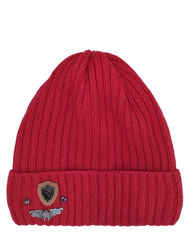 Шапка для мальчика Вихрь-1, Миалт красный, зима - Шапки осень-зима