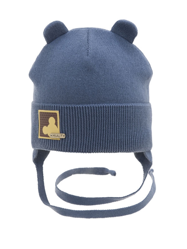 Шапка для мальчика Рафаэль, Миалт джинсовый, весна-осень - Шапки весна-осень