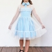 Платье для девочки нарядное БУШОН ST79, цвет голубой