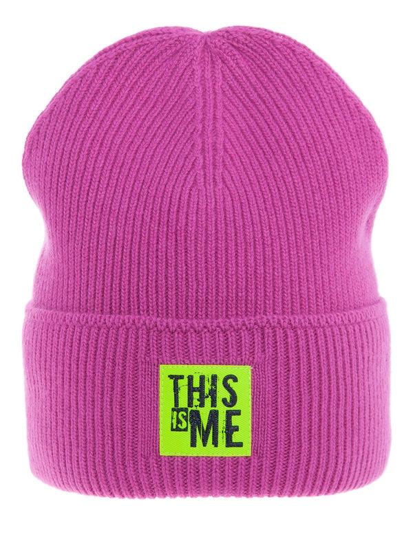 Шапка Мандарин, Миалт фуксия - Шапки весна-осень