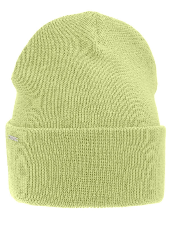 Шапка Инжир, Миалт светлая/фисташка, зима - Шапочки молодежные