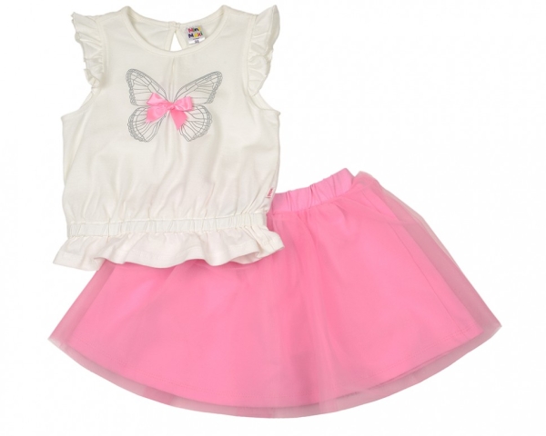Комплект одежды для девочек Mini Maxi, модель 3138/3139, цвет розовый - Комплекты летние