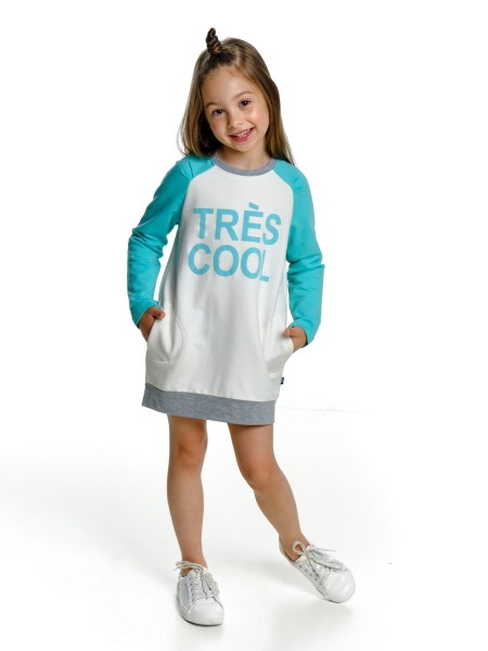 Джемпер для девочек Mini Maxi, модель 4155, цвет бирюзовый - Толстовки детские