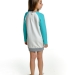 Толстовка для девочек Mini Maxi, модель 4155, цвет бирюзовый
