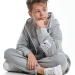 Спортивный костюм для мальчиков Mini Maxi, модель 8003, цвет серый/меланж