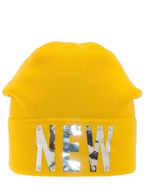 Шапка для девочки Dance hall, Миалт желтый, весна-осень