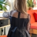 Платье для девочки нарядное БУШОН ST77, цвет черный