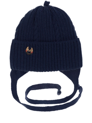 Шапка для мальчика Морфей, Миалт черно-синий, весна-осень