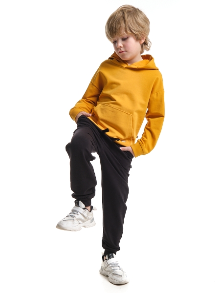 Спортивный костюм для мальчиков Mini Maxi, модель 9818, цвет горчичный - Костюмы спортивные