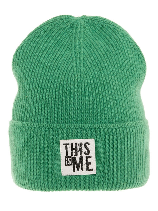 Шапка Мандарин, Миалт ярко-зеленый - Шапки весна-осень