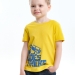 Футболка для мальчиков Mini Maxi, модель 4720, цвет горчичный