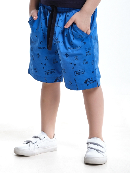 Шорты для мальчиков Mini Maxi, модель 6476, цвет синий - Шорты для мальчиков