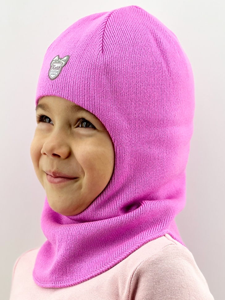 Шапка-шлем Помпончик - Шапки-шлемы зима-осень