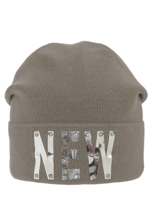 Шапка для девочки Dance hall, Миалт темно-бежевый, весна-осень