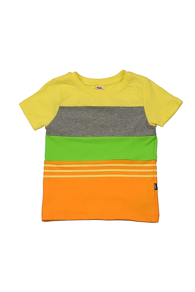 Футболка для мальчиков Mini Maxi, модель 3398, цвет желтый - Футболки для мальчиков