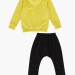 Спортивный костюм для мальчиков Mini Maxi, модель 4337, цвет неон/желтый