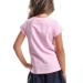 Футболка для девочек Mini Maxi, модель 0863, цвет розовый/белый