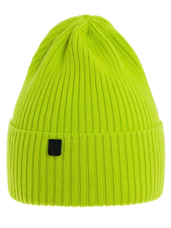Шапка для мальчика Напряжение, Миалт лимон/неон, весна-осень - Шапки весна-осень