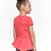 Футболка для девочек Mini Maxi, модель 0738, цвет коралловый