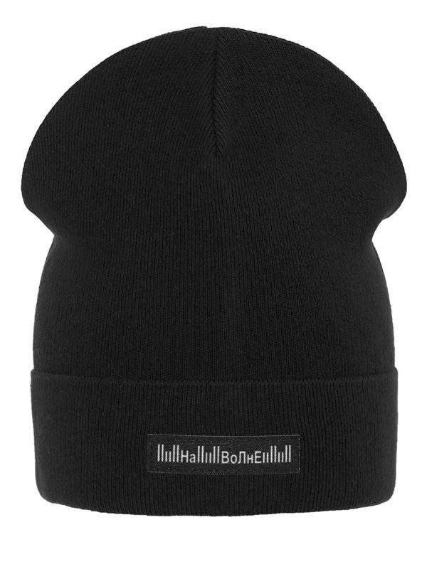 Шапка На волне, Миалт черный, весна-осень - Для девочек весна-осень