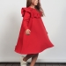 Платье для девочки нарядное БУШОН ST61, цвет красный