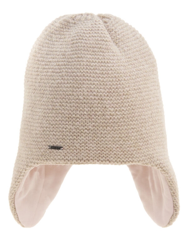 Шапка для девочки Аннет-1, Миалт пудровый, зима - Зимние шапки для девочек