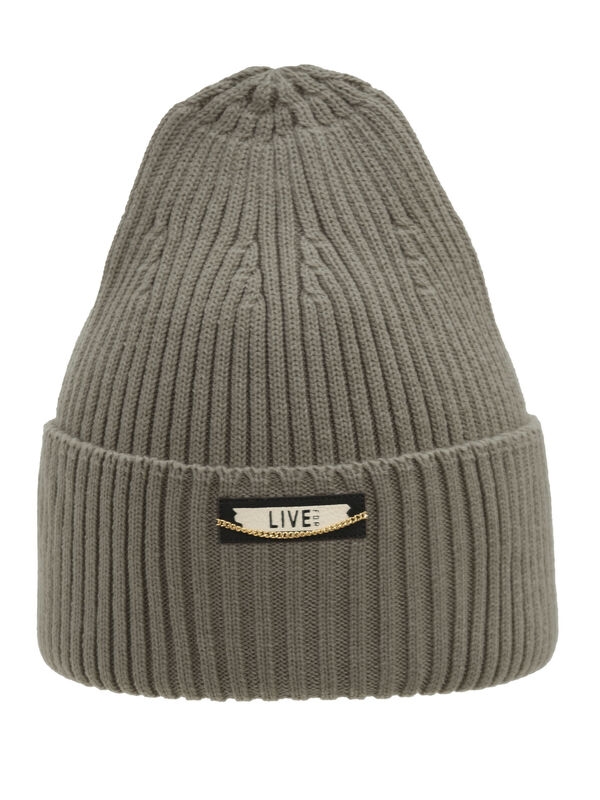 Шапка для девочки Релакс, Миалт бежевый/хаки, весна-осень - Шапки весна-осень