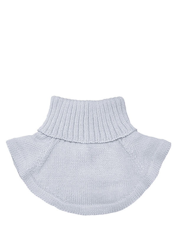 Шарф Манишка Элен, Миалт светло-серый, зима-весна-осень - Манишки детские