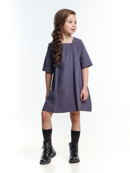Платье для девочек Mini Maxi, модель 6932, цвет графит - Платья для девочек с рукавом 3/4