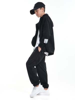 Спортивный костюм для мальчиков Mini Maxi, модель 8003, цвет черный