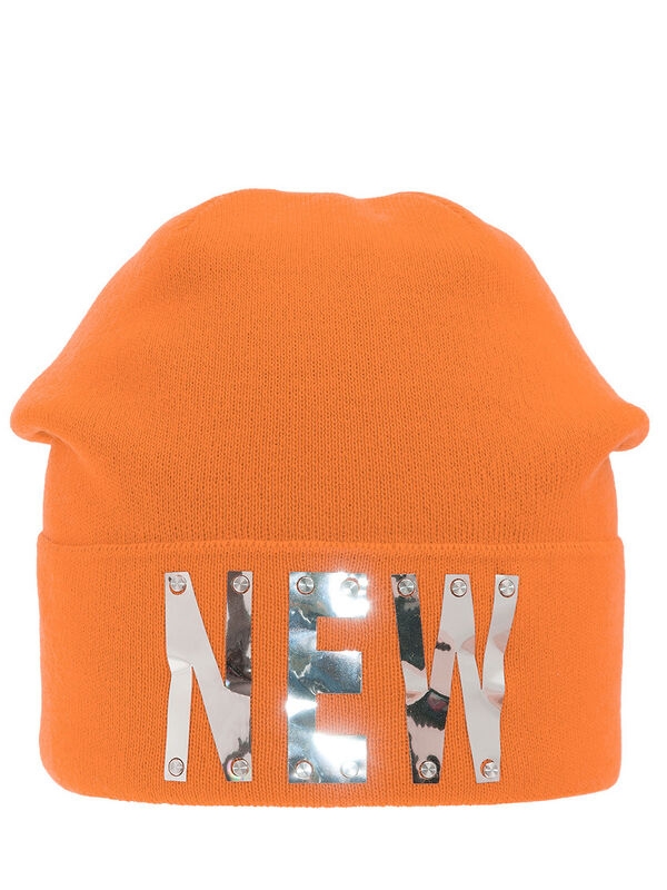 Шапка для девочки Dance hall, Миалт ярко-оранжевый, весна-осень - Для девочек весна-осень
