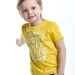 Футболка для мальчиков Mini Maxi, модель 6682, цвет горчичный