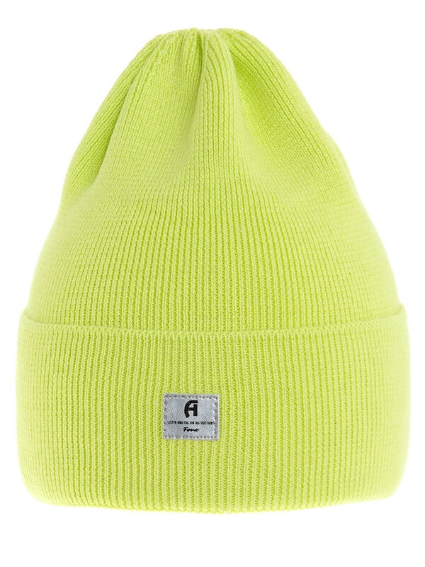 Шапка для девочки Арбат, Миалт лимон/неон, весна-осень - Для девочек весна-осень