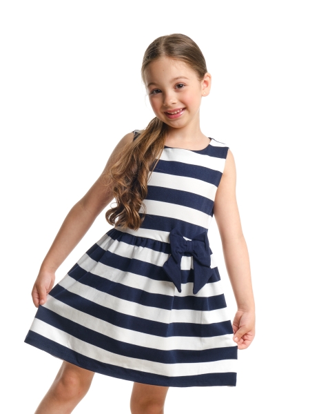 Платье для девочек Mini Maxi, модель 1222, цвет мультиколор - Платья для девочек с коротким рукавом