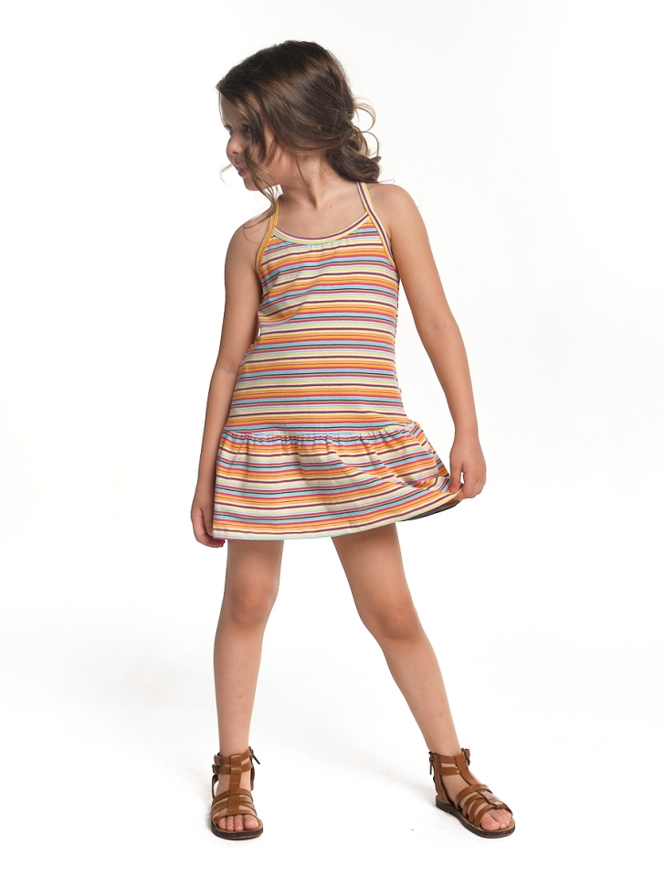 Сарафан для девочек Mini Maxi, модель 0404, цвет желтый - Сарафаны для девочек