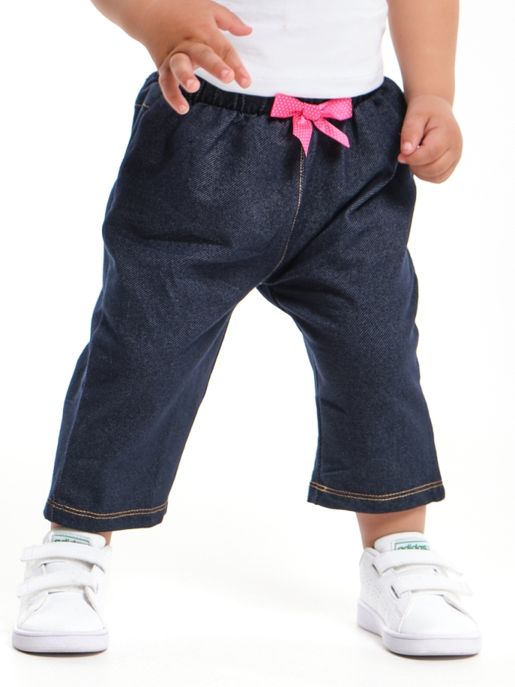 Бриджи для девочек Mini Maxi, модель 0765, цвет синий - Бриджи / велосипедки