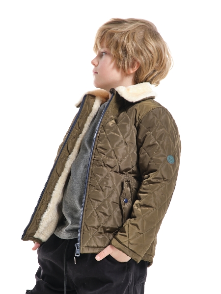 Куртка для мальчиков Mini Maxi, модель 7460, цвет хаки - Бомберы / куртки