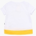 Футболка для девочек Mini Maxi, модель 2719, цвет белый/желтый