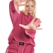 Свитшот для девочек Mini Maxi, модель 7664, цвет брусничный