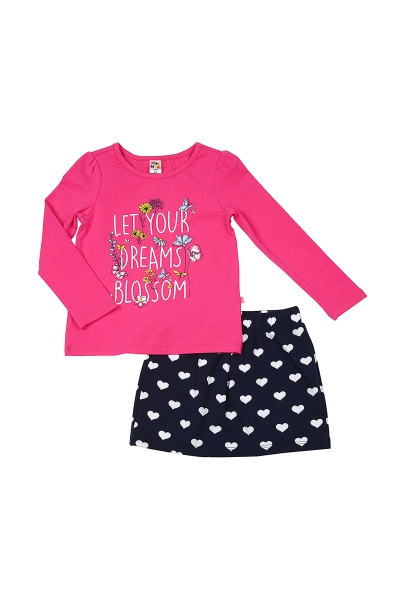 Комплект одежды для девочек Mini Maxi, модель 2887/2888, цвет малиновый - Комплекты летние