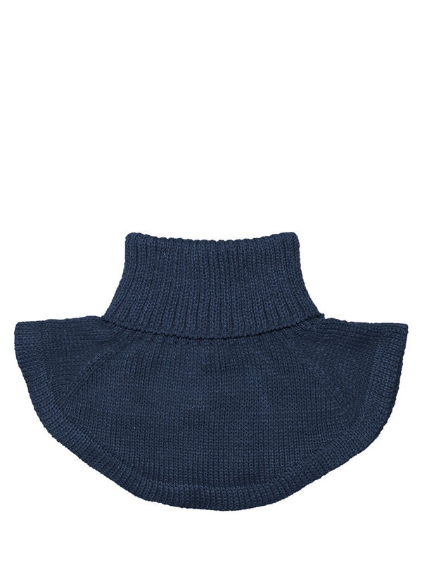 Шарф Манишка Элен, Миалт черно-синий, зима-весна-осень - Манишки детские