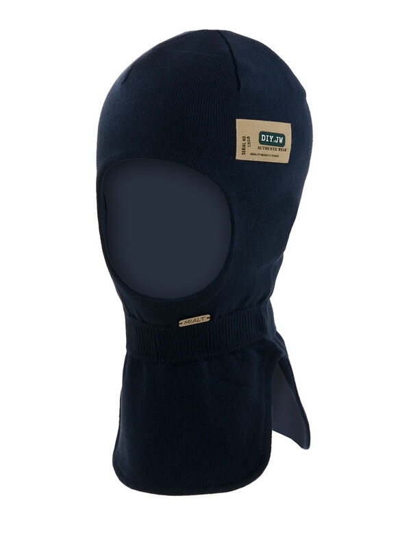 Шлем для мальчика Разведка, Миалт темно-синий, весна-осень - Шлемы осень-весна