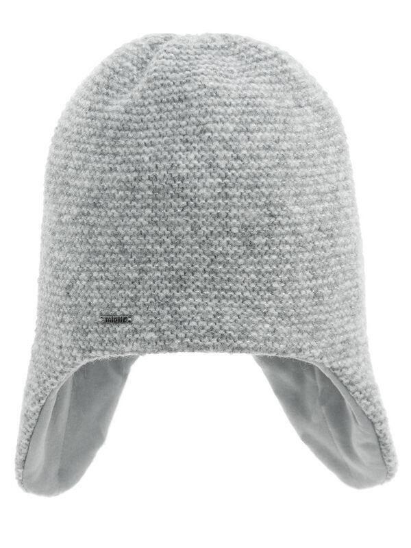 Шапка для девочки Аннет-1, Миалт серый, зима - Зимние шапки для девочек
