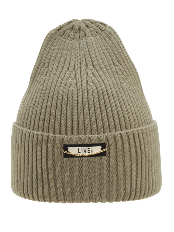 Шапка для девочки Релакс, Миалт грязно-бежевый, весна-осень - Шапки весна-осень