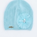 Шапка для девочки Адель, Миалт мята, весна-осень
