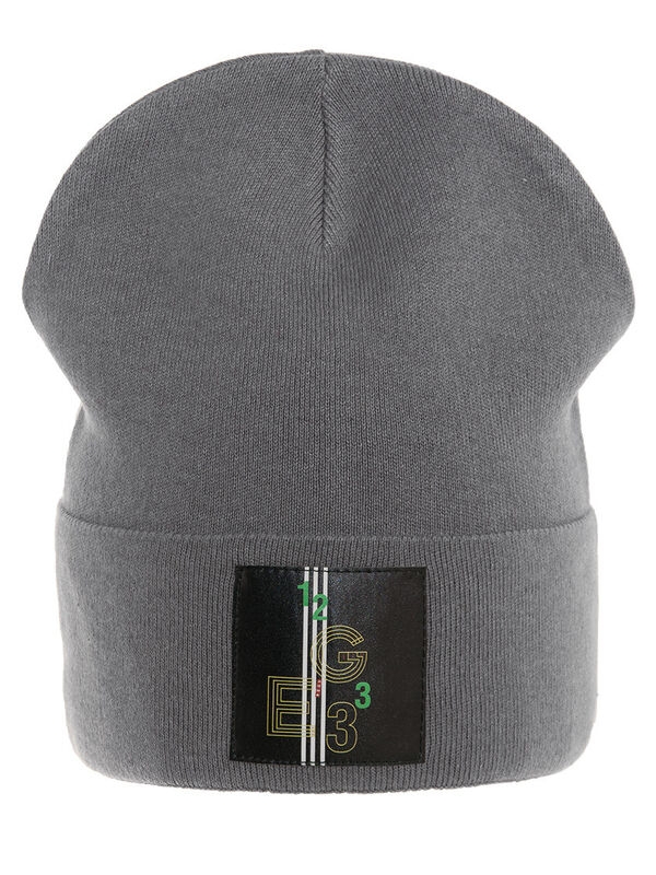 Шапка для мальчика Эго, Миалт темно-серый, весна-осень - Шапки весна-осень